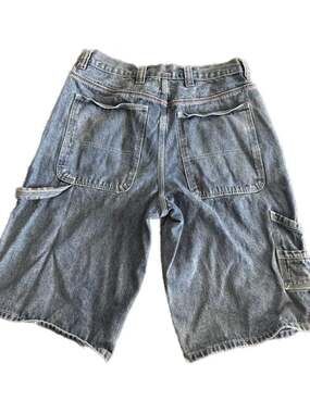 Fashion Nova Carpenter Denim Jorts Style